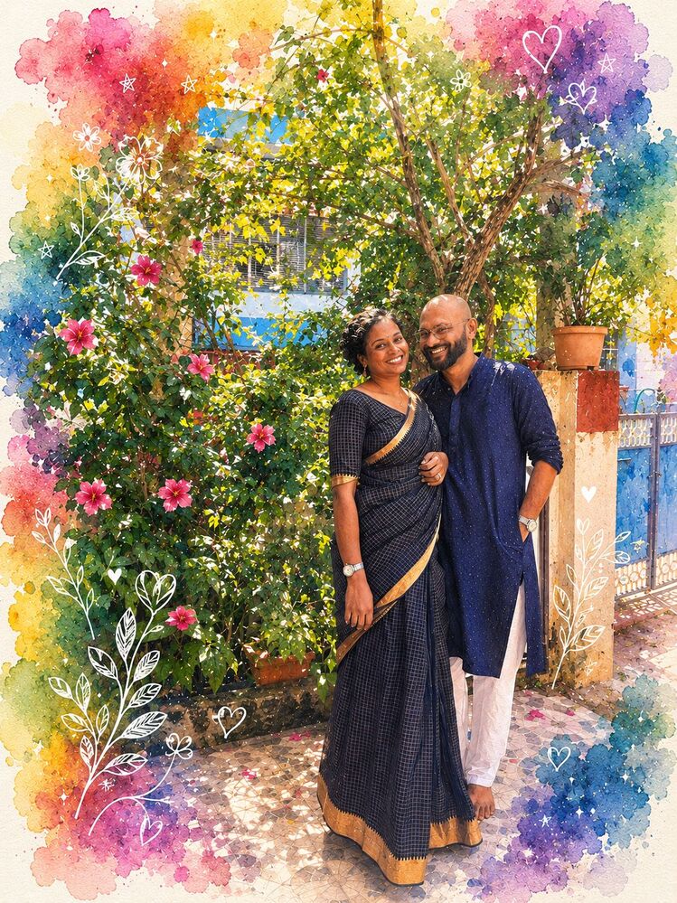 Saranya and Ashok